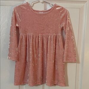 Healthtex Girls Dress Crushed Velvet